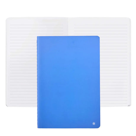 Erin Condren Royal Blue Lined Petite Journal: Royal Blue cover shown with open lined pages