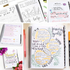 Undated Dot Journaling Planner - Bloom Daily Planners