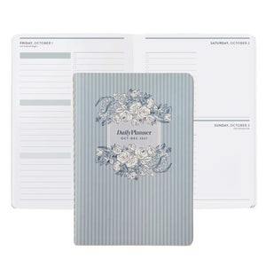 Erin Condren Q4 2027 Daily Petite Planner: Quarterly planner cover shown with open daily pages