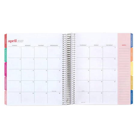 Erin Condren LifePlanner: Two-page monthly calendar spread