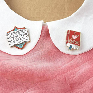 I Heart Reading Enamel Pin Badge