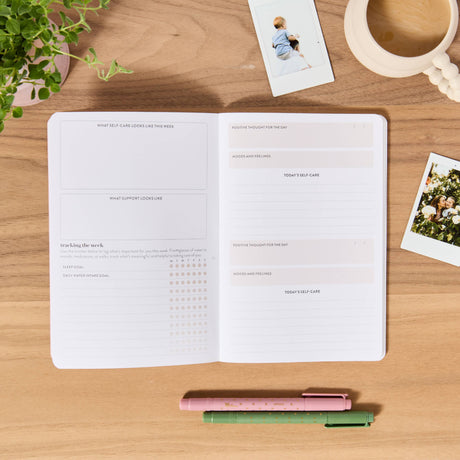 Erin Condren Self Care Journal Petite Planner - Asterisk