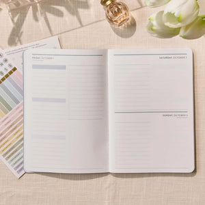 Erin Condren Petite Planner: Daily page with checklist and lined writing sections