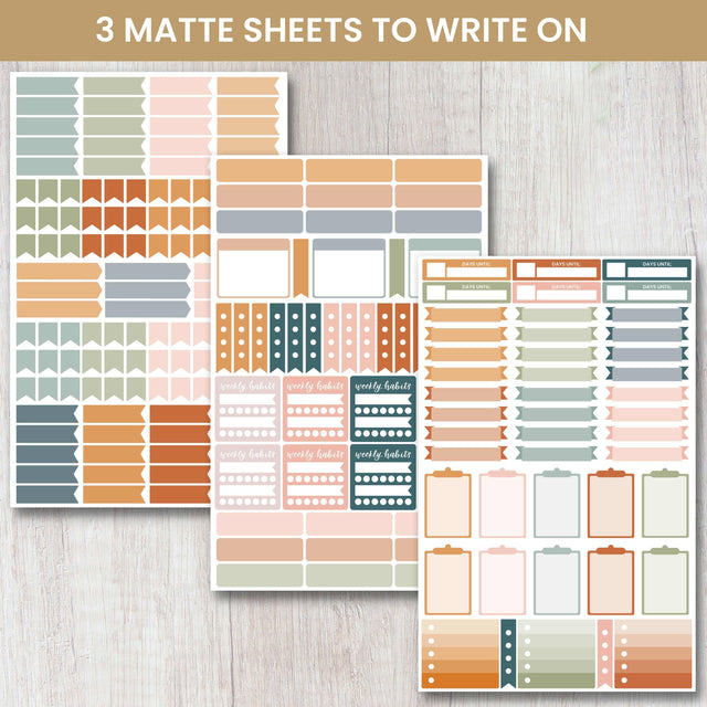 Colour Coding Stickers - Bloom Daily Planners