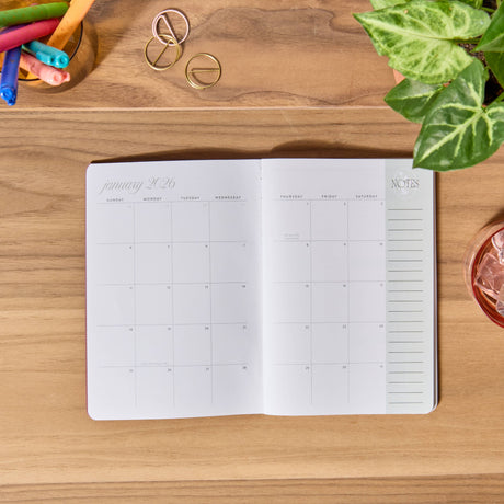 Erin Condren Q1 Daily Bouquet Petite Planner - Dated Jan 2026-Mar 2026