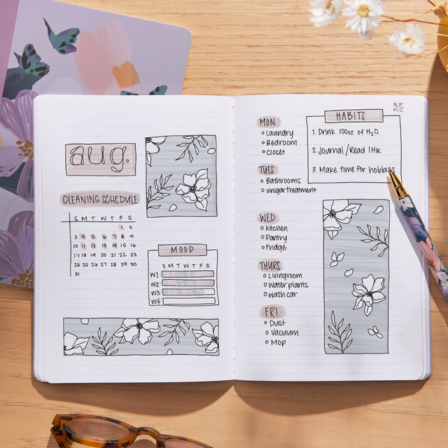 Erin Condren Bold Blooms Petite Journal - Lined