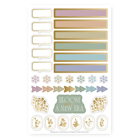 Erin Condren Gratitude Journal Petite Planner - Bouquet Wallpaper