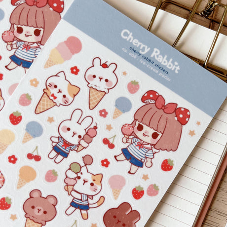 Ice-cream Washi Stickers by Cherry Rabbit