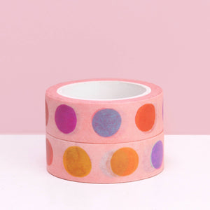 Washi Tape - Colourful Dots