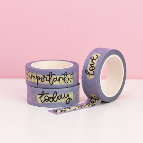 Washi Tape - Lilac Planner Lists Makers