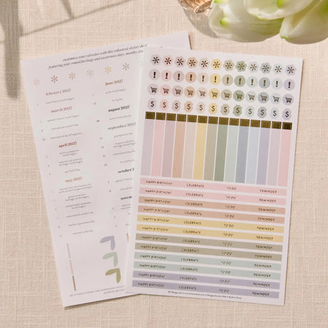 Erin Condren Petite Planner: Functional and holiday sticker sheets