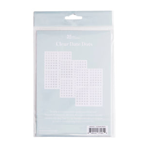 Erin Condren Transparent Date Dots Stickers