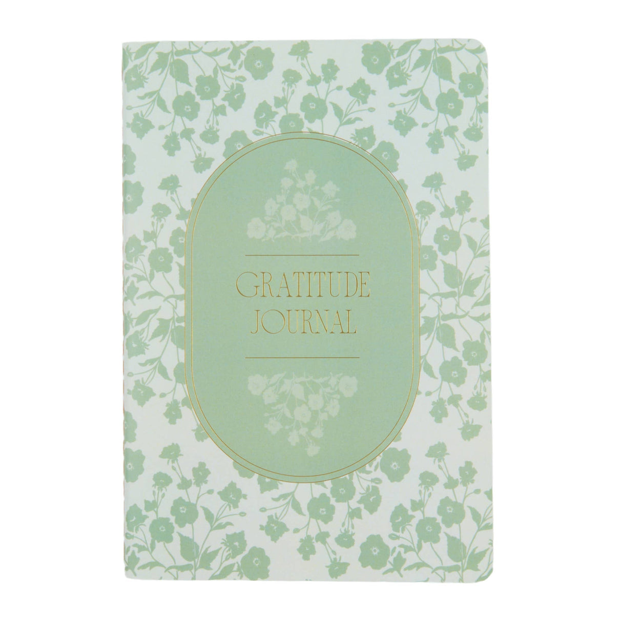 Erin Condren Gratitude Journal Petite Planner - Bouquet Wallpaper Floral patterned gratitude journal on a white background