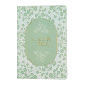 Erin Condren Gratitude Journal Petite Planner - Bouquet Wallpaper Floral patterned gratitude journal on a white background