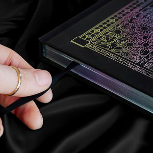 Iridescence Black A5 Journal - Dot Grid