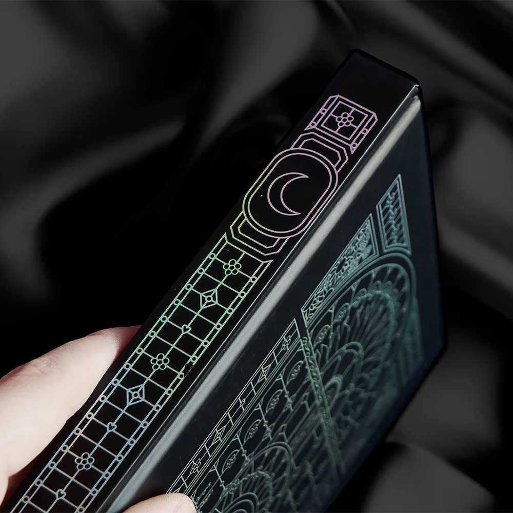 Iridescence Black A5 Journal - Dot Grid