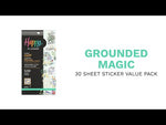Happy Planner Grounded Magic Classic Sticker Book Value Pack