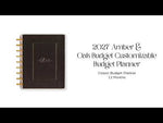 The Happy Planner Amber & Oak Classic 2027 Budget Planner supplier walkthrough