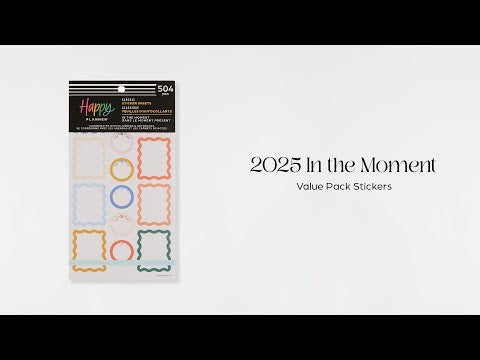 Happy Planner In The Moment Classic Sticker Book - Value Pack