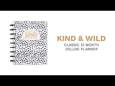 Happy Planner Deluxe CLASSIC Kind & Wild