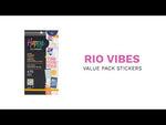 Happy Planner Rio Vibes Classic Sticker Book