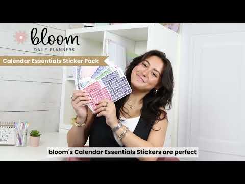 Date Day Months Stickers - Bloom Daily Planners