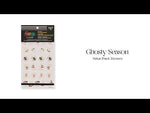 Happy Planner Ghosty Season Classic Sticker Book flip-through