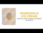 Happy Planner Boardwalk Ice Cream Classic Notebook - Lined