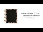 Happy Planner Haven & Heart Classic daily undated four-month planner video