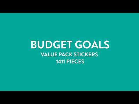 Happy Planner Budget Sticker Book Value Pack