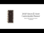 The Happy Planner Haven and Heart Skinny Mini Horizontal Planner supplier video