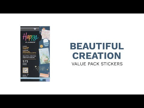 Happy Planner Beautiful Creation Classic Sticker Book