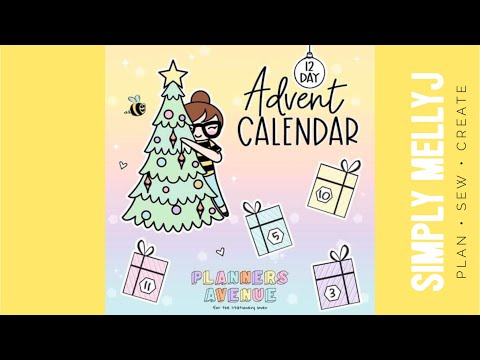 Planner Sticker Advent Box