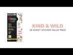 Happy Planner Kind & Wild Classic Sticker Book Value Pack