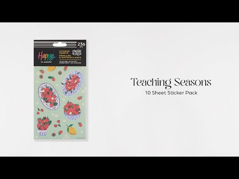 Happy Planner Teaching Seasons Sticker Pack