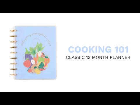 Happy Planner CLASSIC Cooking Meal Planner