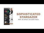 Happy Planner Sophisticated Stargazer Mini 30 Sticker Book