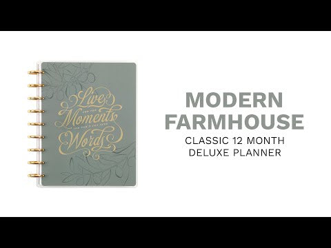 Happy Planner Deluxe CLASSIC Modern Farmhouse