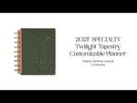 Happy Planner Twilight Tapestry 2027 Classic Vertical Planner supplier video