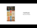 Happy Planner Fall Picnic Classic Sticker Book supplier video