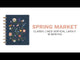 Happy Planner Spring Market Classic | Lined Vertical 18-Months Dated Jul 2024 Dec 2025