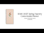 Happy Planner 2026 - 2027 "Spring Tapestry" Skinny Classic 12 Month Dated - Horizontal
