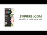 Happy Planner Super Bloom Classic Sticker Book Value Pack