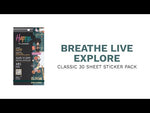 Happy Planner Breathe Live Explore Classic Sticker Book