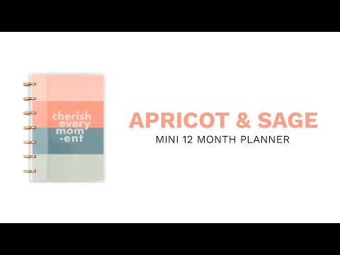 Happy Planner MINI Apricot & Sage 