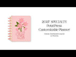 Happy Planner Petal Press 2027 Classic Dashboard Planner supplier video