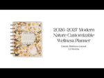 Happy Planner 2026 - 2027 Modern Nature Wellness Classic 12 Month Dated