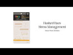 Happy Planner Hushed Hues Stress Management sticker book flip-through