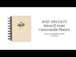 Happy Planner Haven & Heart 2027 Classic Dashboard Planner supplier video