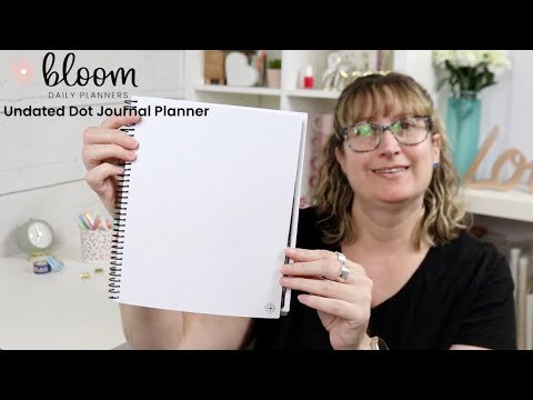 Undated Dot Journaling Planner - Bloom Daily Planners